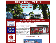 Tablet Screenshot of billingstrailervillagervpark.com